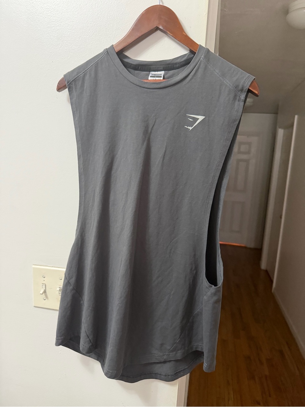 Gymshark Charcoal Crewneck Training Tee